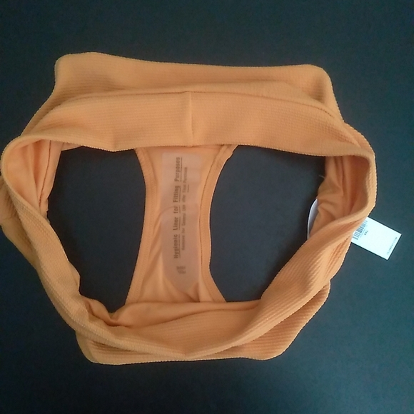 Old Navy Women’s Size 2XL Swimsuit Bikini Bottoms French Terry Orange - Picture 4 of 5